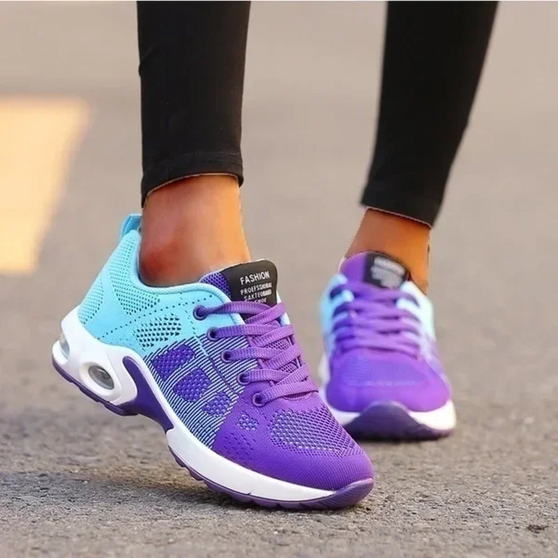 Women Running Shoes 2025 Breathable Casual Shoes Outdoor Light Weight White Tenis Sports Shoes Casual Walking Sneakers for Wamen